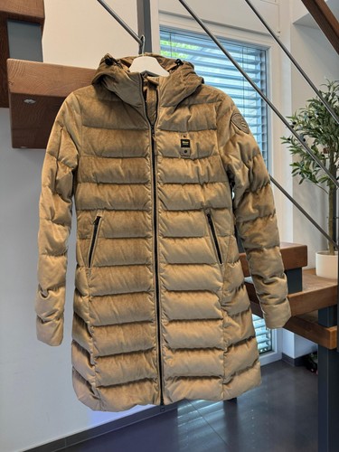 Blauer usa steppmantel damen - blauer,