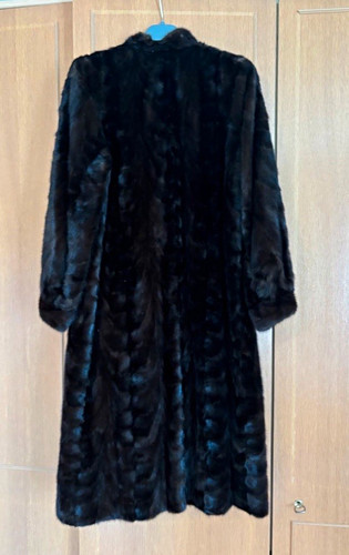 Damen pelzmantel braun - pelzmantel,