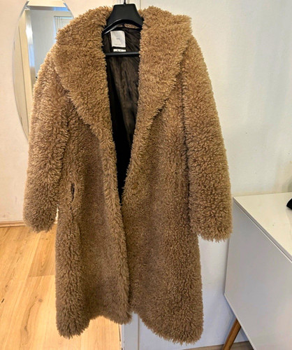 Mng damen teddyfell - mng, mantel