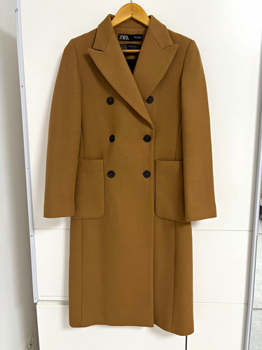 Zara manteco wollmantel - zara, damen