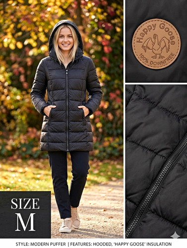 Happy goose damen steppmantel - happy,