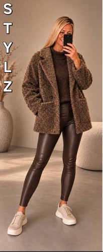 Damen jacke mantel milliert - jacke,