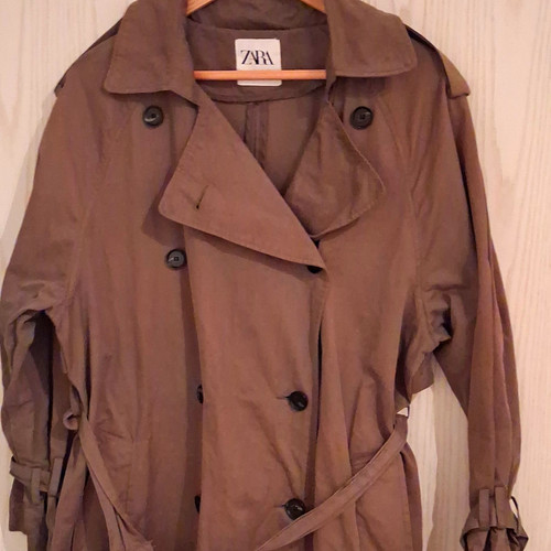 Zara damen trenchcoat lang - zara,