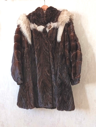 Nerzmantel damen mit - damen,