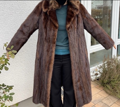 Damen nerzmantel lang - damen,