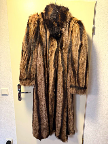 Waschbär damen pelzmantel - damen,