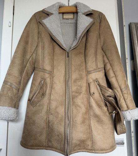 Damen mantel lederimitat - damen,