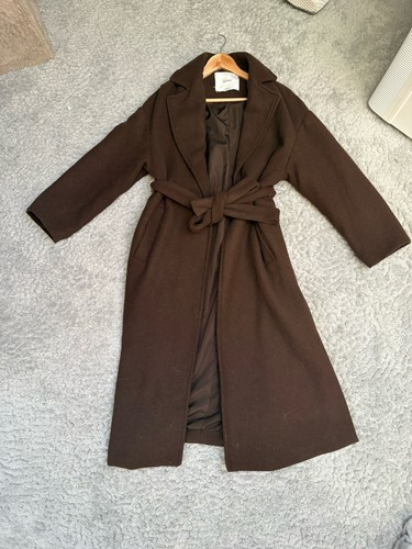 Bershka damen mantel braun - bershka,