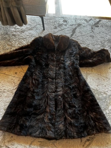 Eleganter echter nerzmantel - eleganter, in
