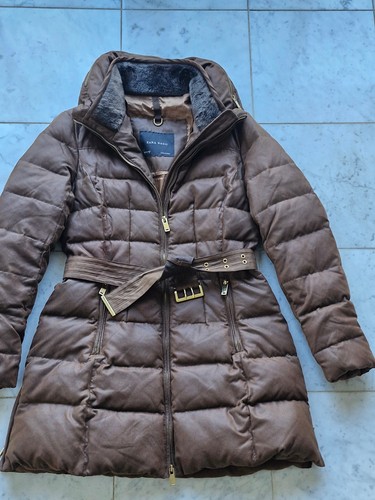 Zara basic damen daunenmantel - damen,
