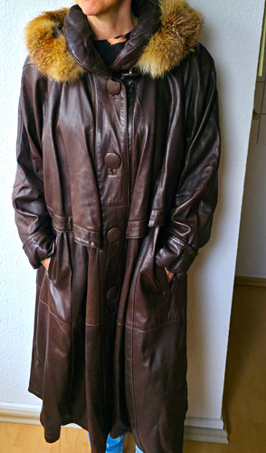 Lammleder mantel damen - lammleder,