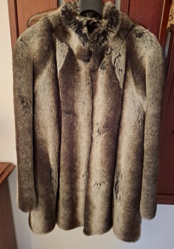 Kunstpelz mantel damen marke - mantel,