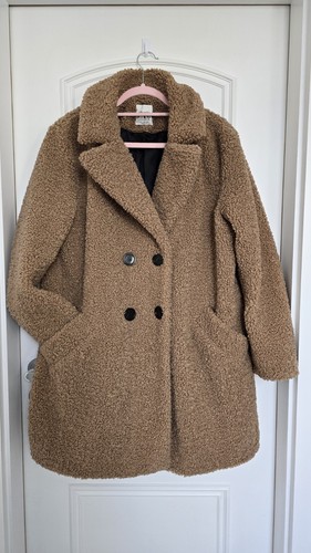 Zara damen teddy - zara, mantel
