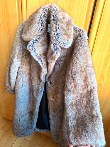 Bershka damen kunstpelz - bershka, mantel