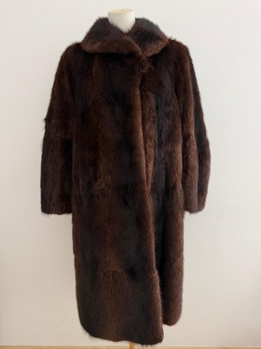 Vintage echtpelz pelzmantel - vintage,