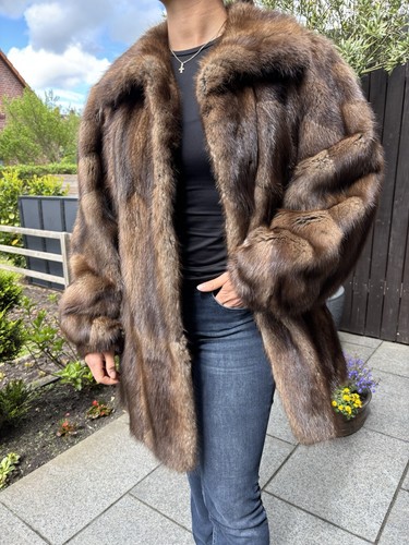 Langer pelzmantel damen - langer,