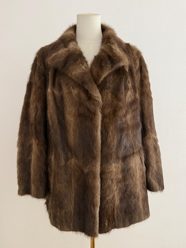 Vintage echtpelz pelzmantel - vintage,