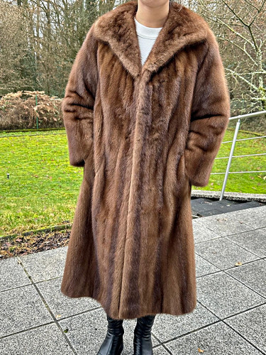 Saga mink nerzmantel - mink, /