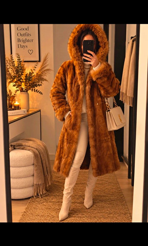 Yorn boutique damen pelzmantel - yorn,